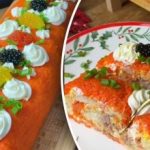 Juhlapöydän tähti: resepti erittäin budjettiystävälliseen kuninkaalliseen Mimosa-salaattiin.